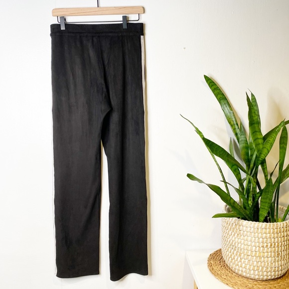Astars | Lbc Vegan Suede Jogger Track Pants w/ Side Stripes Sz. S - Picture 5 of 12